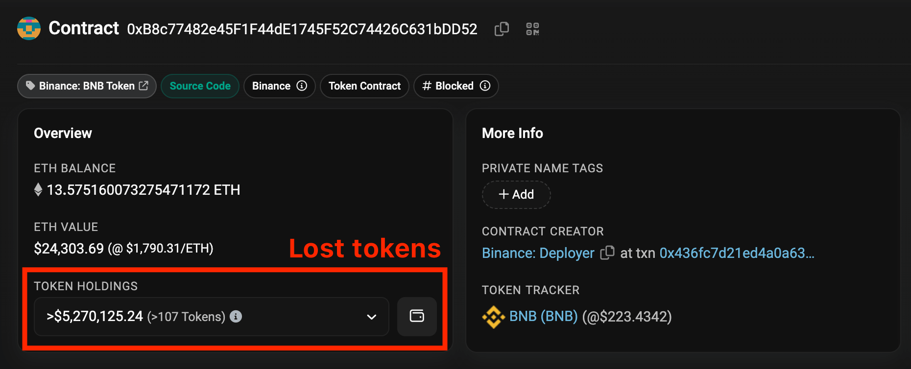 lost-tokens-etherscan